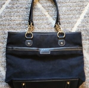 Anne KLEIN large Black Tote EUC